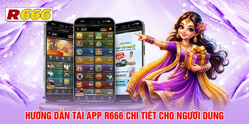 Hướng dẫn tải app R666 chi tiết cho người dùng