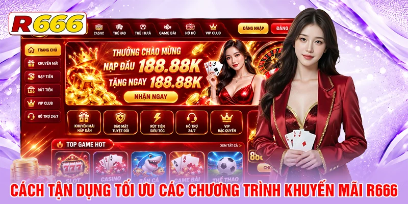 Cách tận dụng tối ưu các chương trình khuyến mãi R666