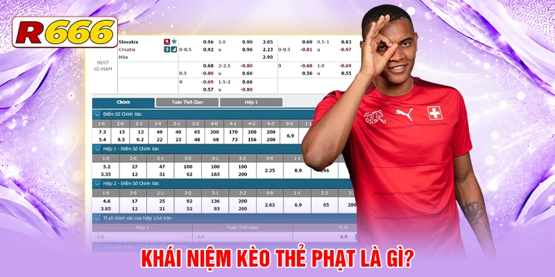 Kèo thẻ phạt trong cá cược bóng đá